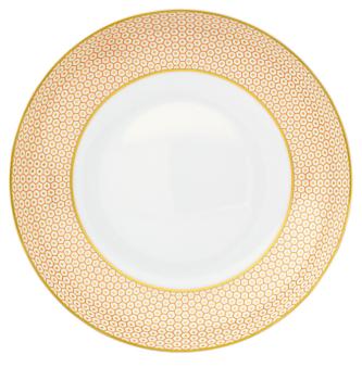 Rim soup plate orange - Raynaud
